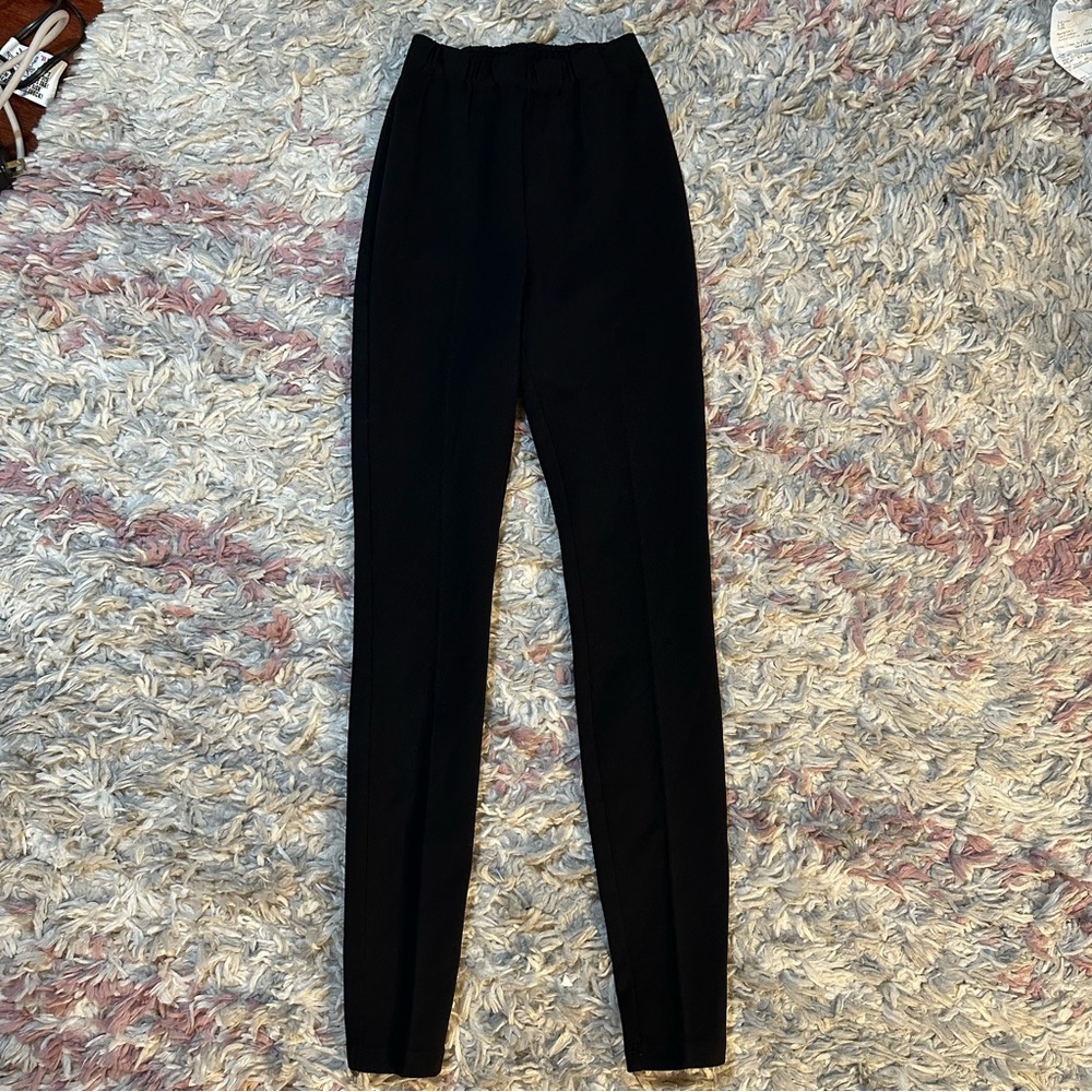 Babaton Aritzia black ponte legging XS
